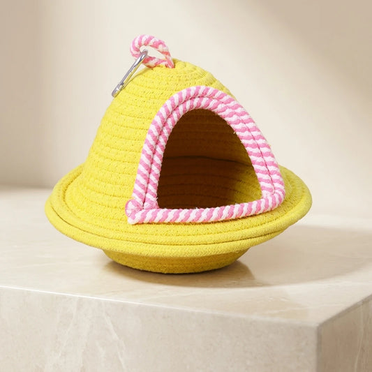 Handwoven Cotton Bird Nest House