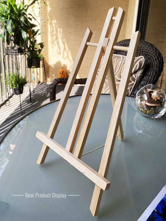 Mini Wooden Tabletop Display Easel