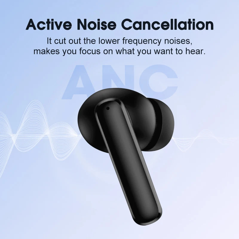 QCY T13 ANC Wireless Bluetooth Noise Cancellation Earphones