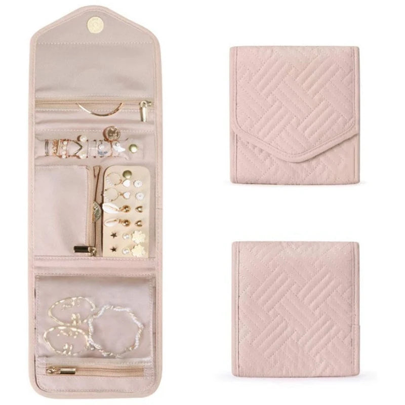 Foldable Jewellery Roll Folding Bag