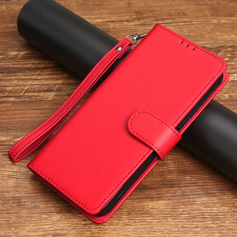 Leather Magnetic Phone Case For Xiaomi Redmi