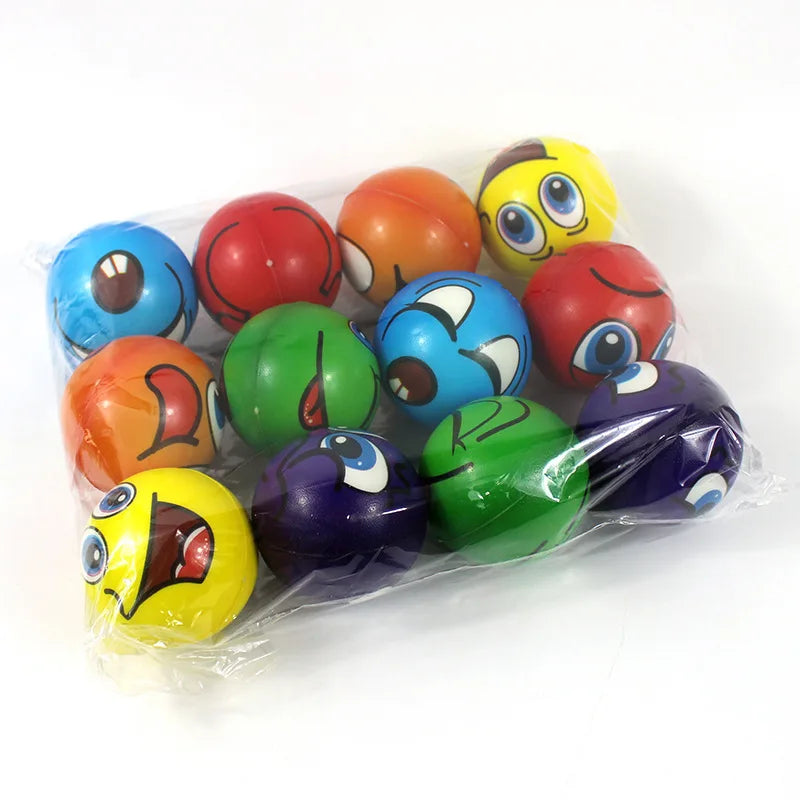 12Pcs Anti Stress Ball Relief