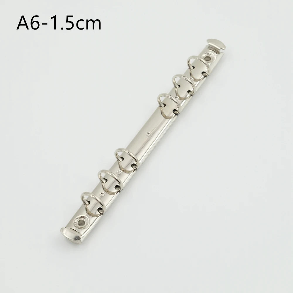 A4 B5 A5 A6 A7 B7 Loose-Leaf Spiral Notebook Metal Clip Ring
