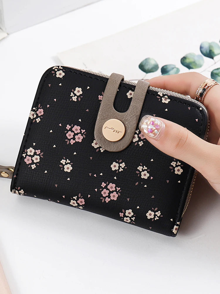 Japanese and Korean PU Printed Wallet