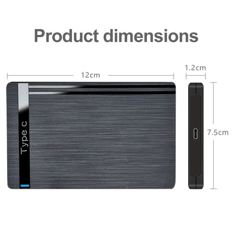 Tool-Free USB 3.1 External Case for 2.5” SATA SSD & Hard Drives