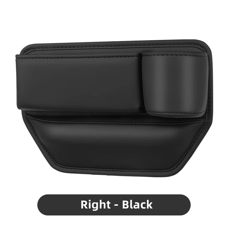 Leather Car Seat Gap Organizer Box