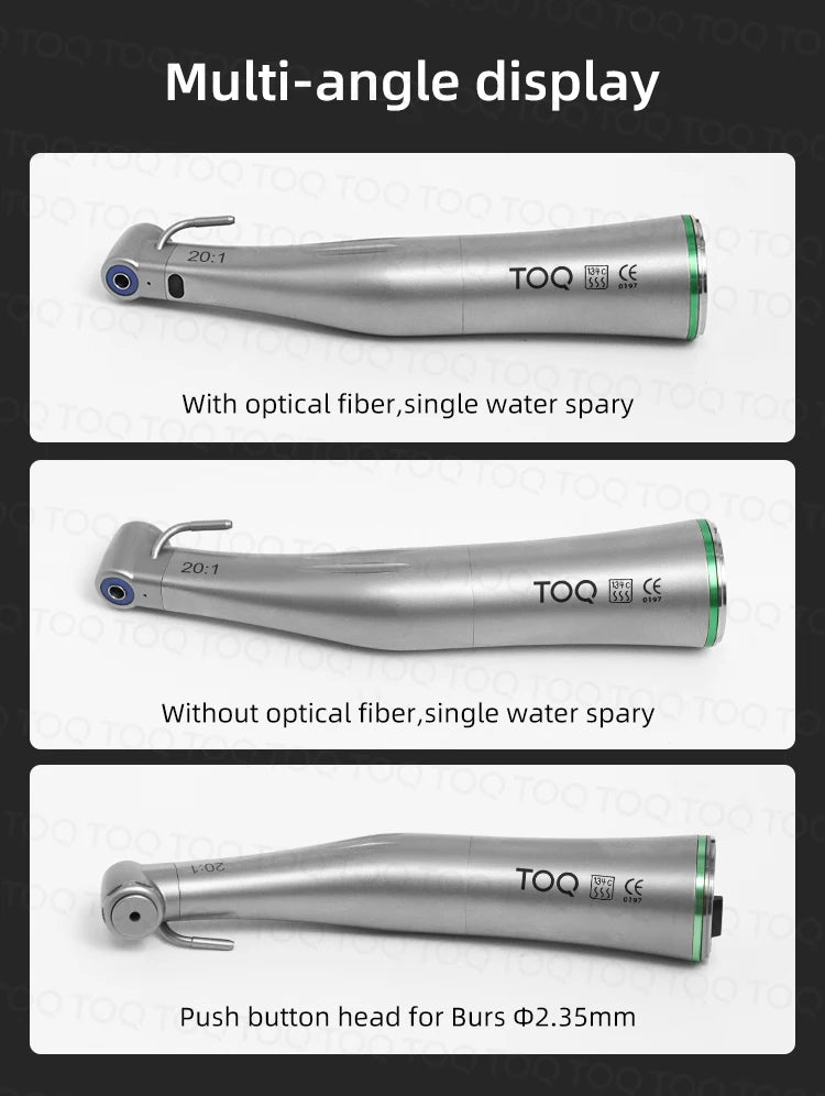 Dental LED Fiber Optic Implant Handpiece 20:1