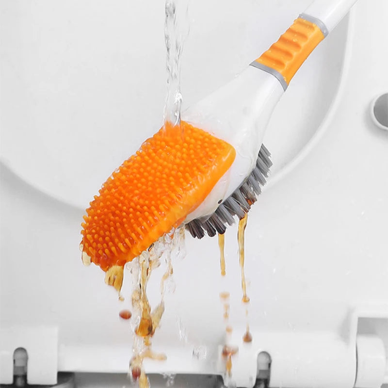 Toilet Silicone brush No punching