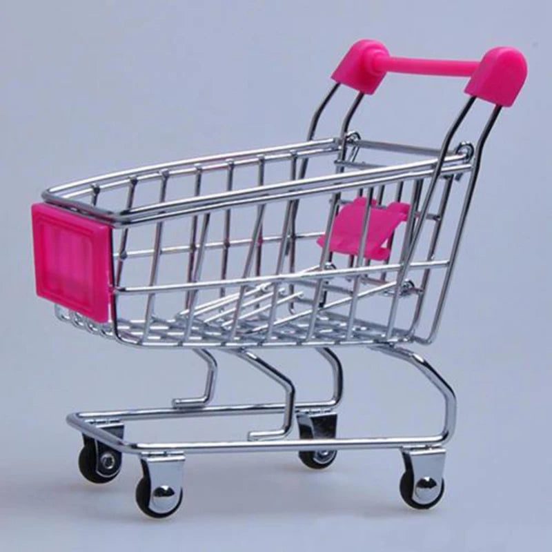 Mini Supermarket Shopping Trolley
