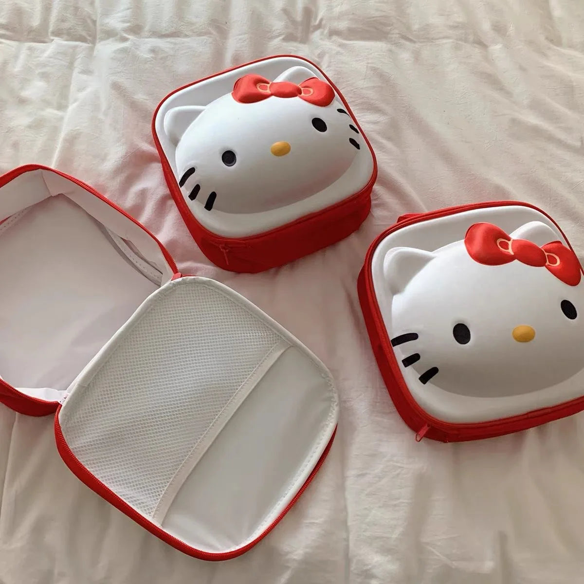 Japanese Kawaii 3D Hello Kitty Cosmetic Bag