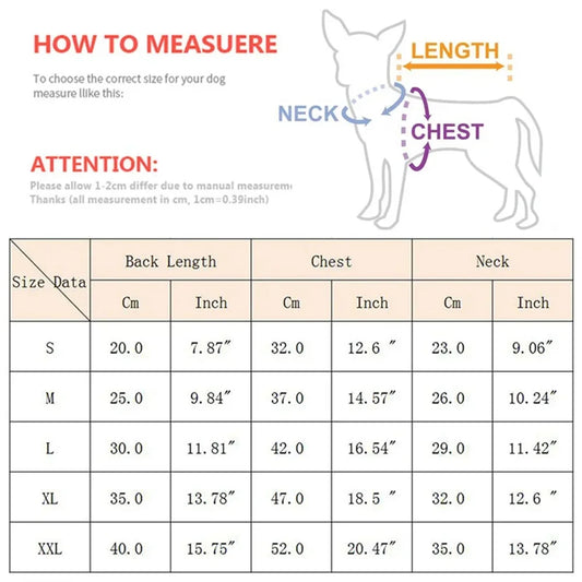 Warm Fleece Pet Coat Jacket for Small Dogs & Cats