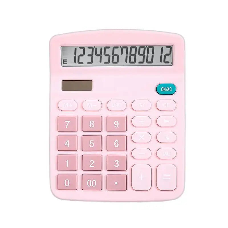 12-Digit Dual Power Desktop Calculator