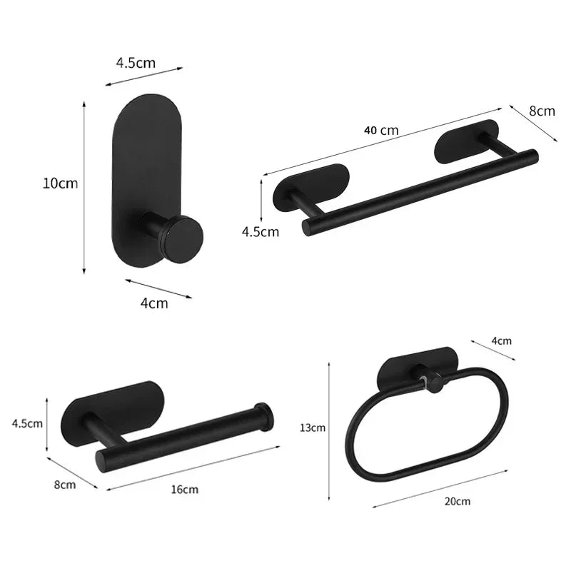 Wall Mount Stainless Steel Towel Bar