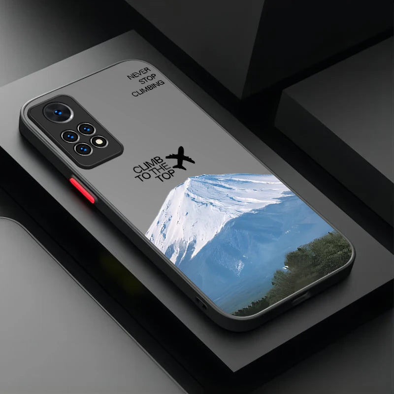 Mobile Phone Case – Snow Mountain Landscape Case For Xiaomi Redmi Note