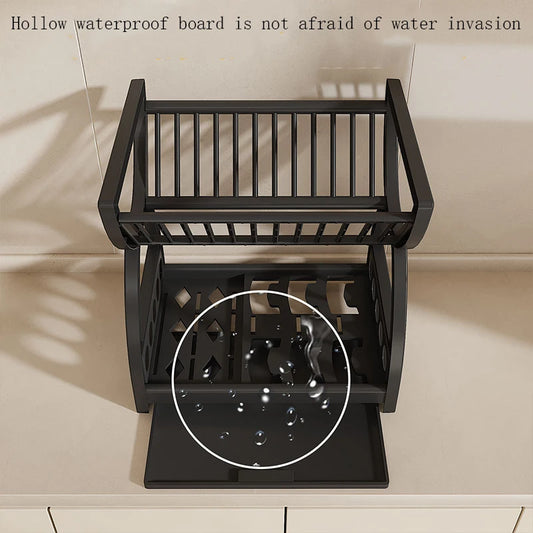 Double-Layer Dish Drying Rack