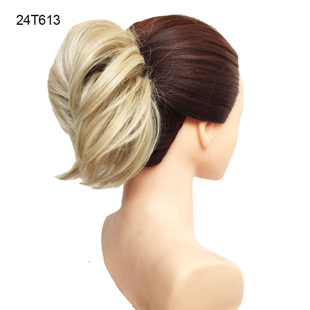Jeedou Messy Bun Chignon Donut Hair Pad