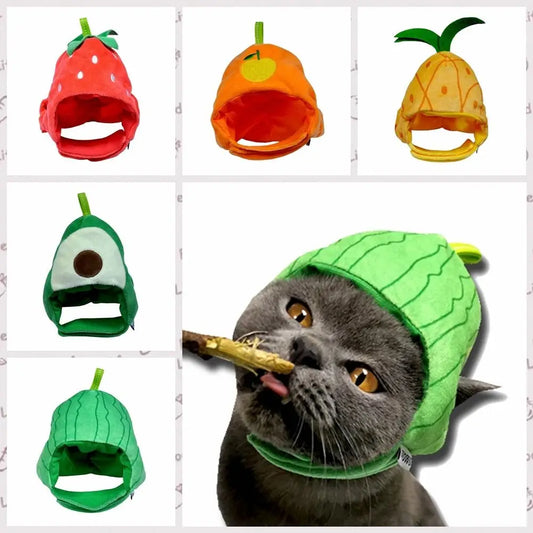 Cute Fruit Shape Pet Hat