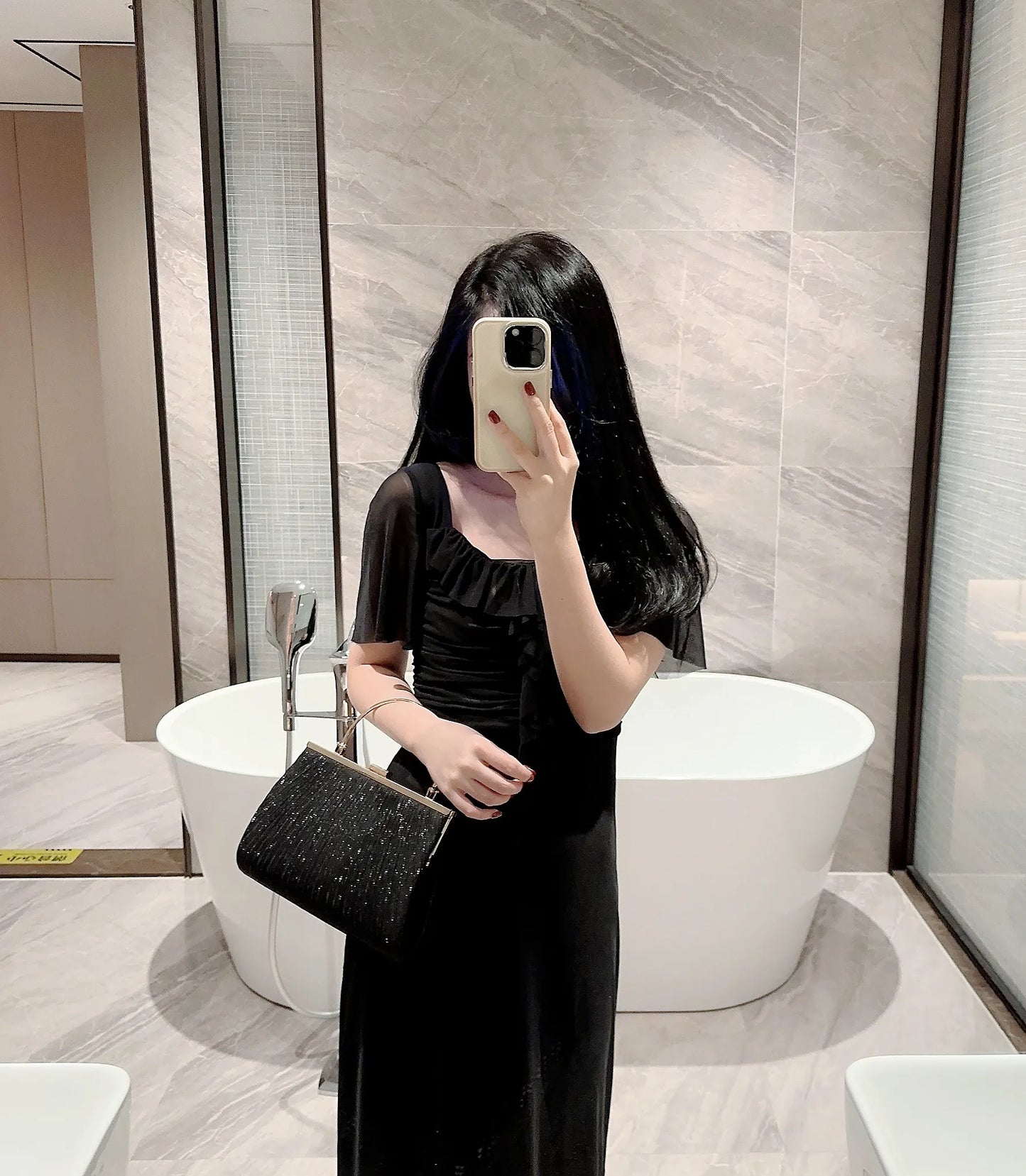 Women's Classic Pleated Evening Bag