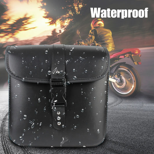 Retro PU Motorcycle Saddle Bags