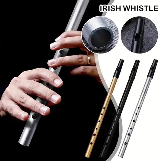 Miwayer Authentic Irish Whistle Flute With 6 Holes