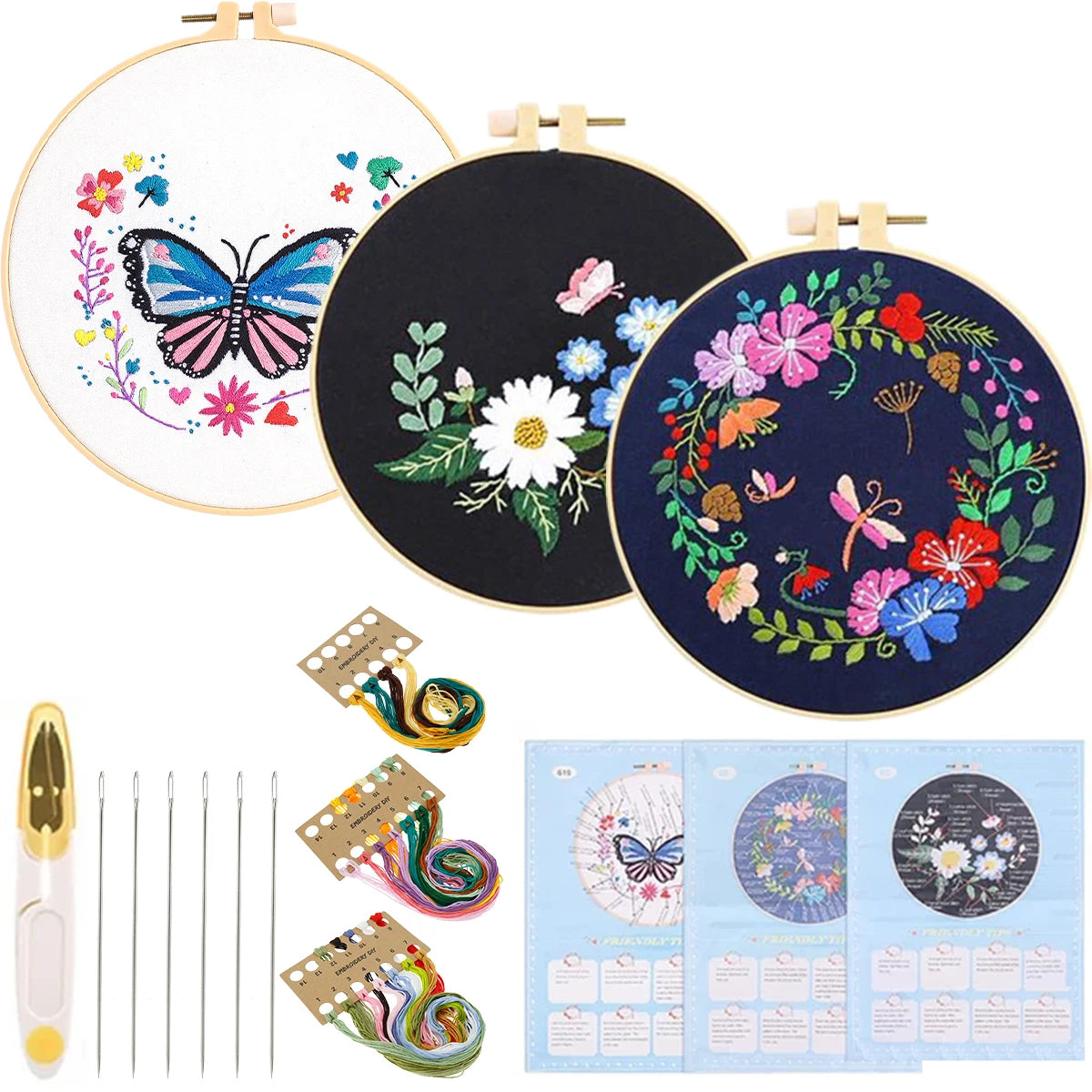 DIY Embroidery Stitch Practice Kit