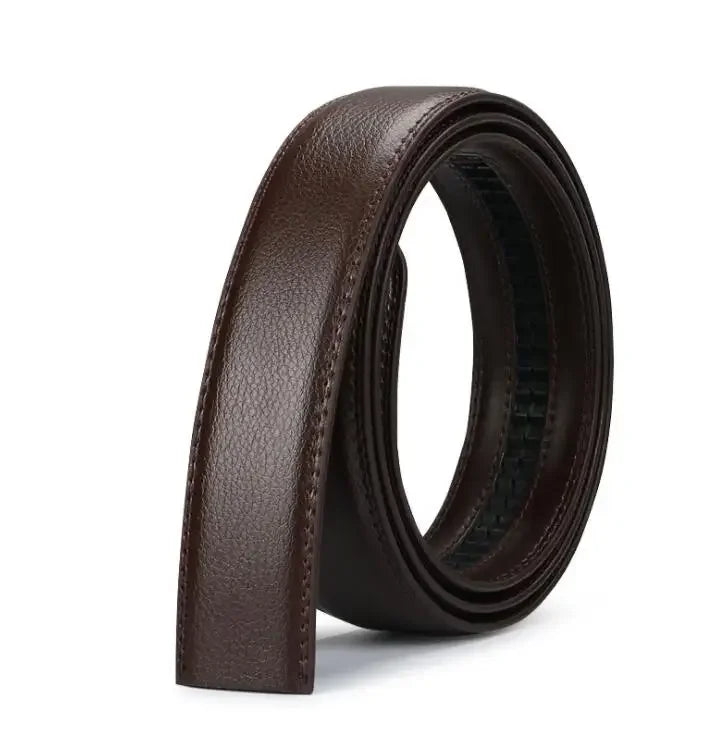 Men’s No-Buckle Cowskin Belt