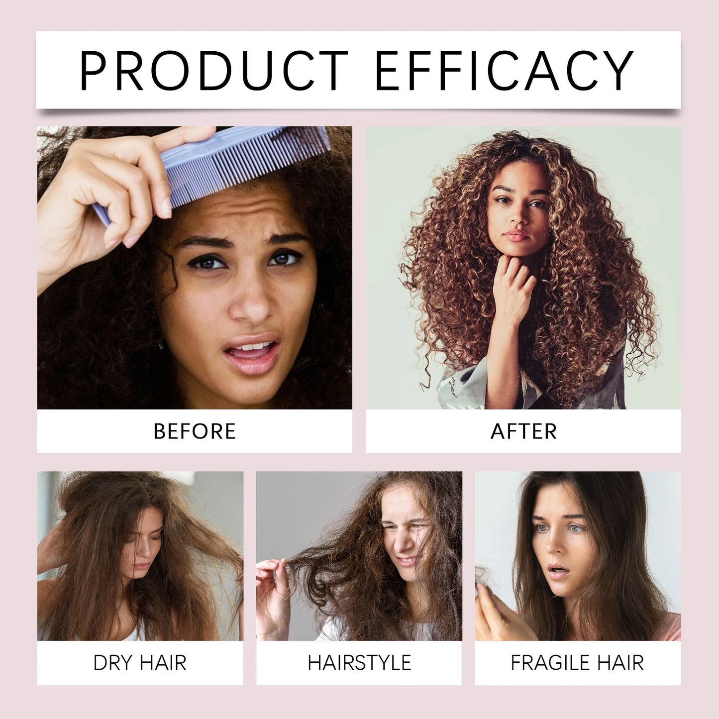 Curl Styling Elasting Nourishing Hair
