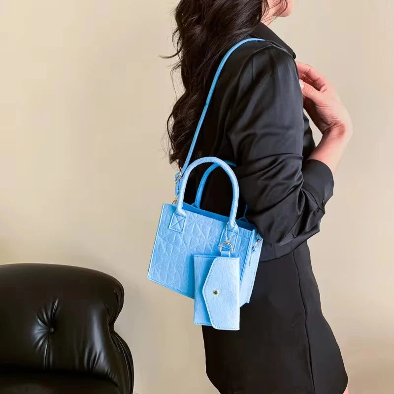 Shoulder Diagonal Two-Piece Bag