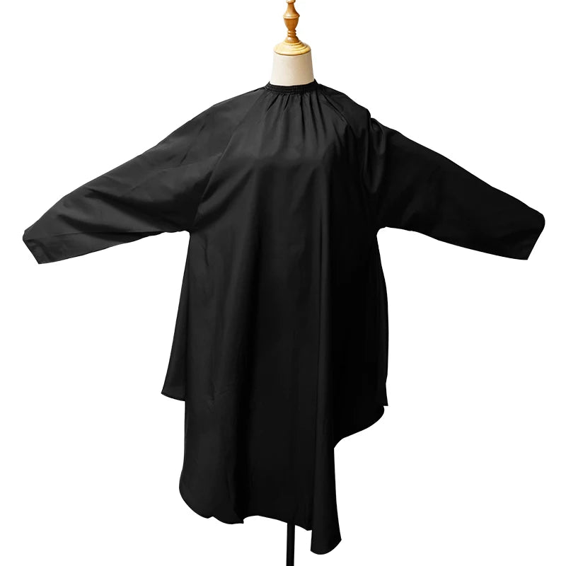 Sleeved Barber Hair Cutting Cape