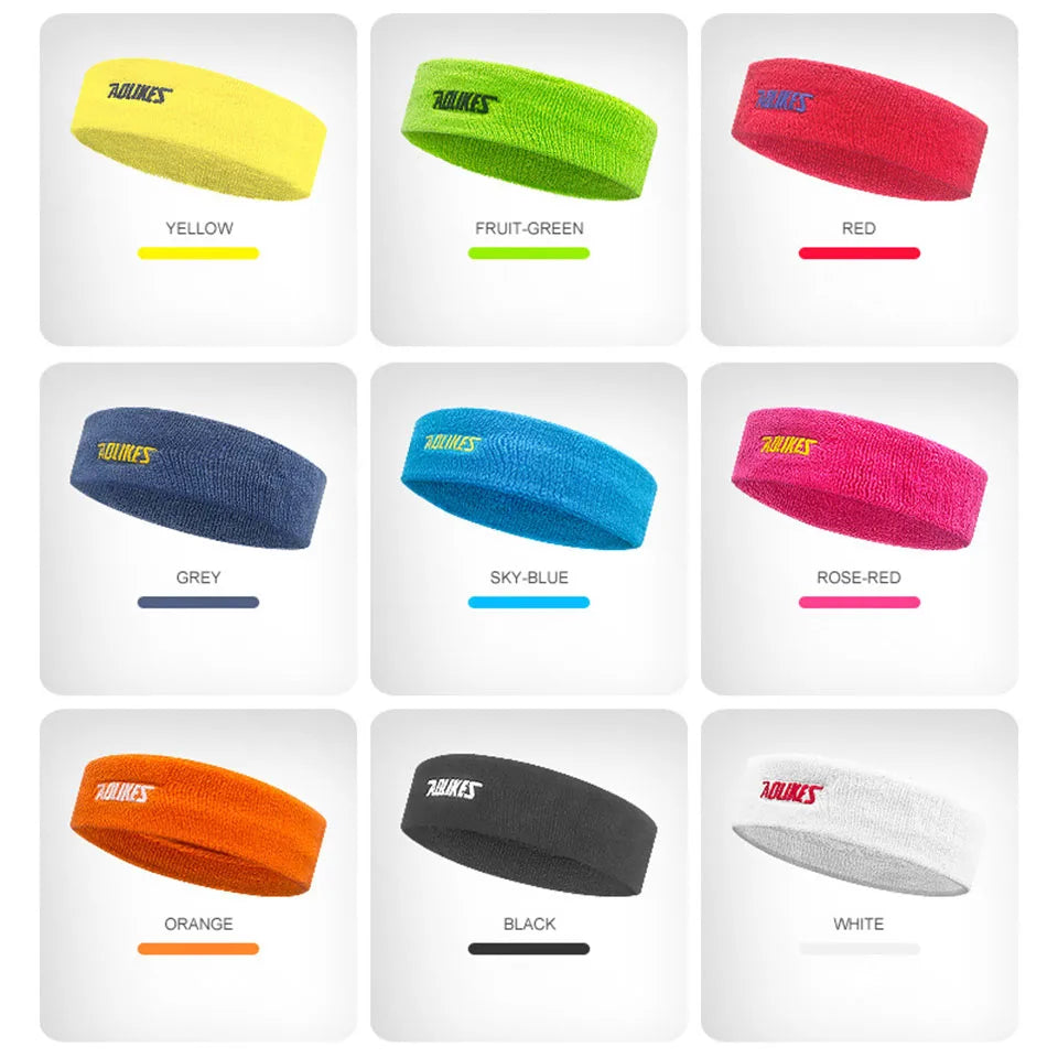 AOLIKES High Quality Cotton Sweat Headband