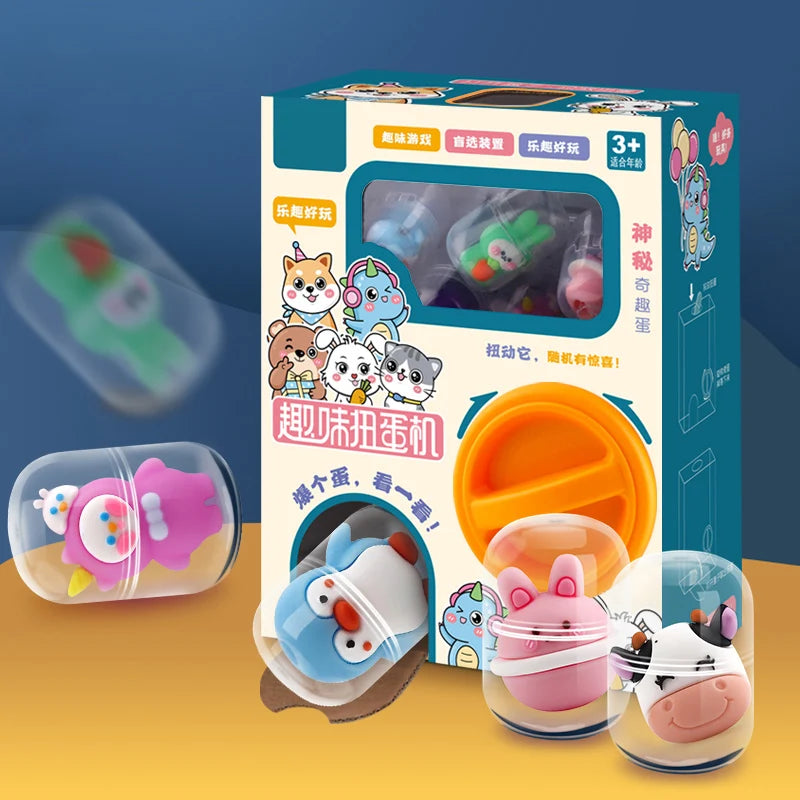Random Capsule Egg Twisting Machine Toy