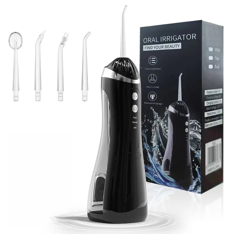 IPX7 Waterproof Rechargeable Dental Cleaner