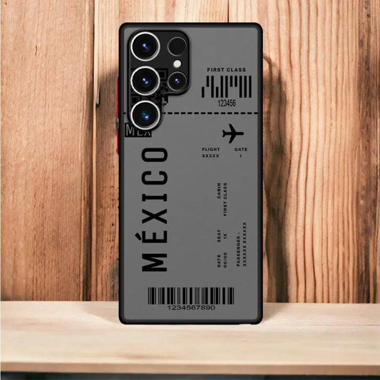 Travel Ticket Phone Case