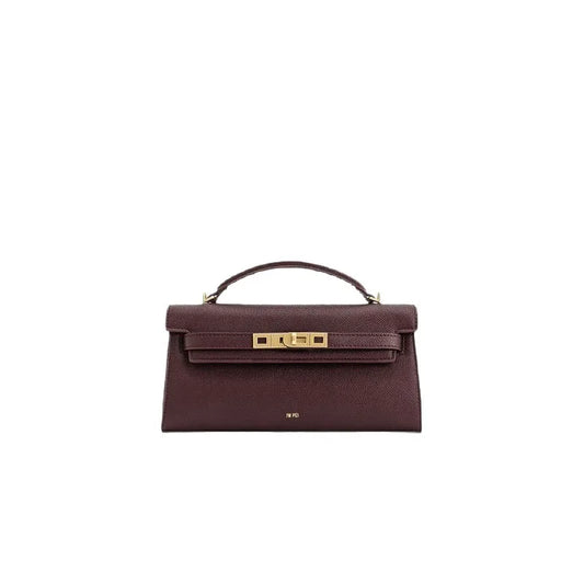 Crocodile Pattern Top Handle Satchel