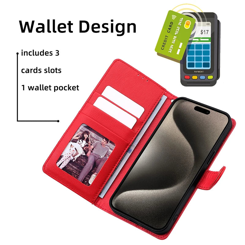 PU Leather Wallet Case For OnePlus 3 3T 5 5T 6 6T 7 7T 8 8T 9 9T 9R 9RT 10 10R 10T 11R