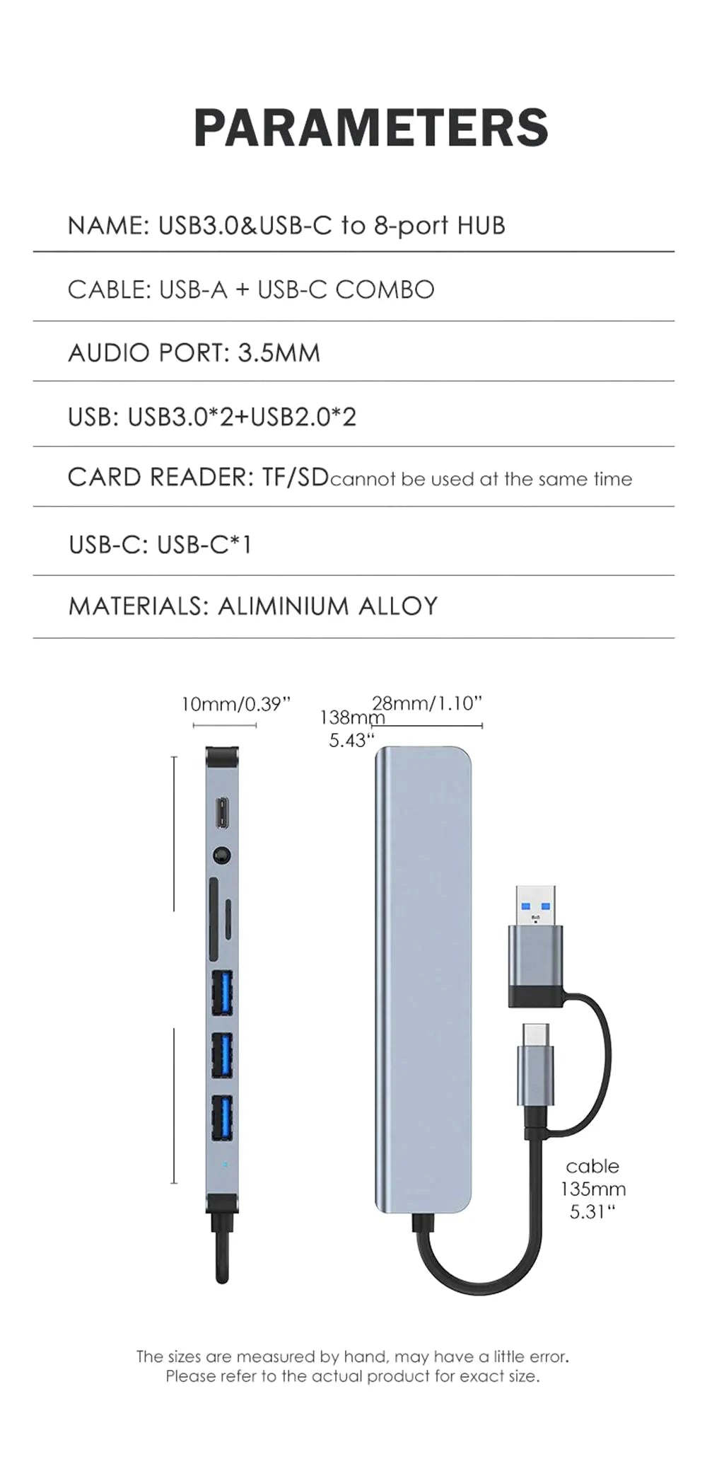 8-in-1 USB-C Multiport Hub