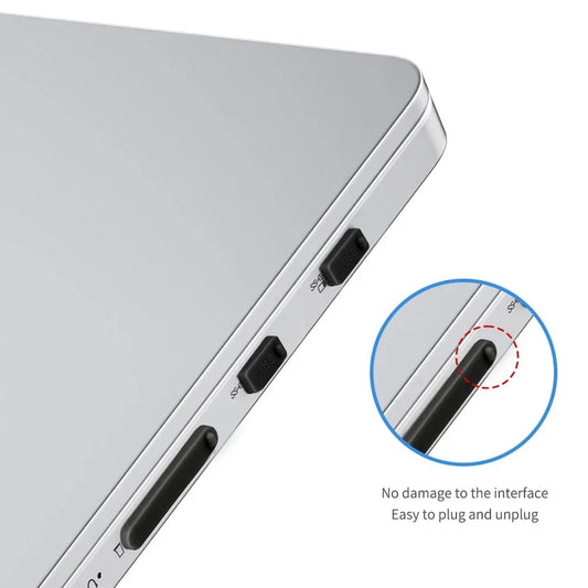Universal Laptop Port Dust Plug Set