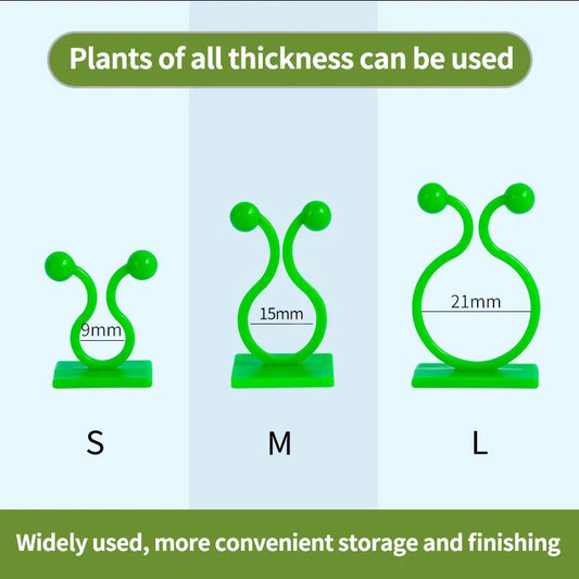 Self-Adhesive Plant Wall Clips
