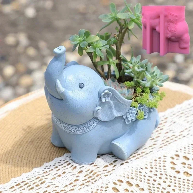 Elephant Plant Flowerpot