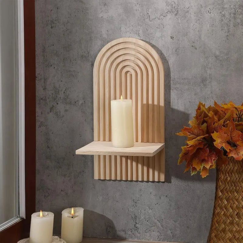 Bohemian Wall Mounted Decorative Shelves