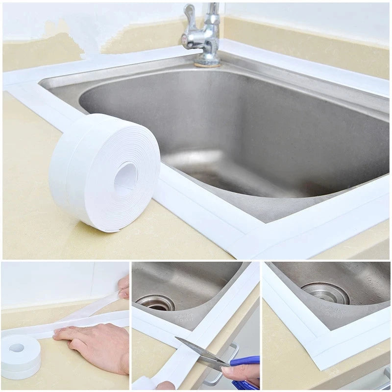 320cm Bathroom Kitchen Self Adhesive Sealing Tape
