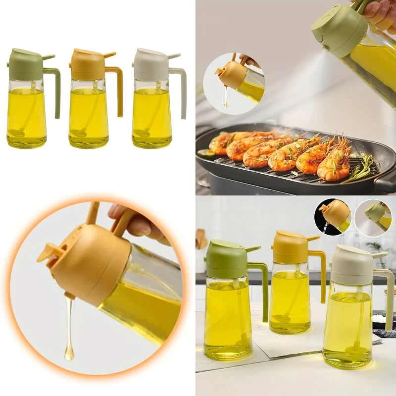 2in1 500ml Glass Oil Sprayer