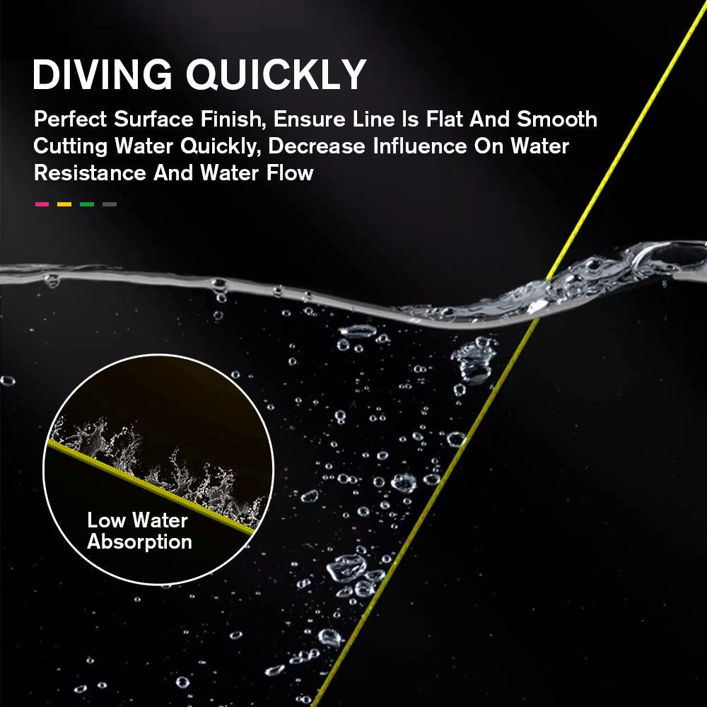 ZUKIBO Japan Extreme Thin 300m Braided Fishing Line