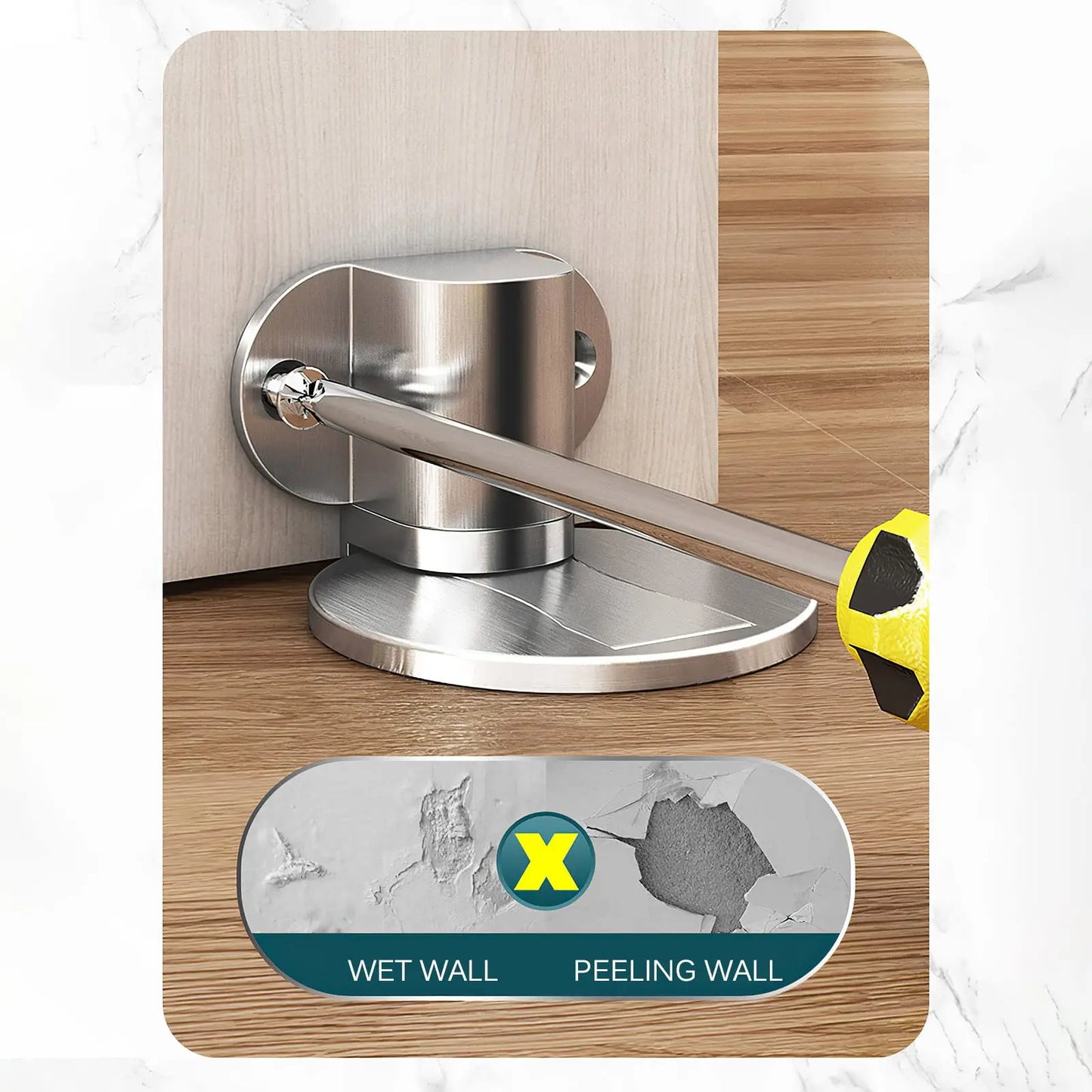 Adjustable Stainless Steel Door Stop