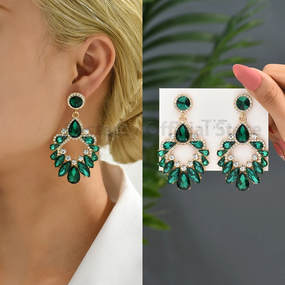 Classic Crystal Earrings