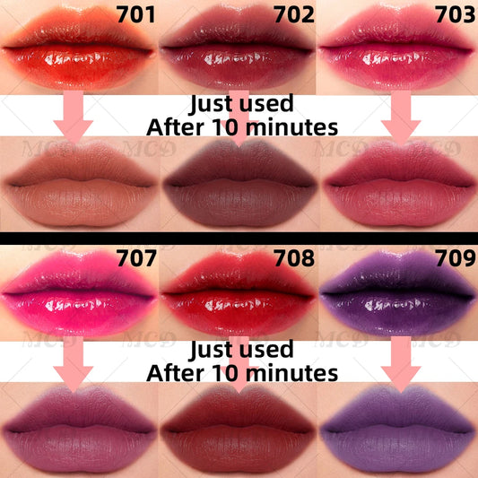 Long-Lasting Velvet Lip Gloss Stain – Plumping Liquid Lip Makeup
