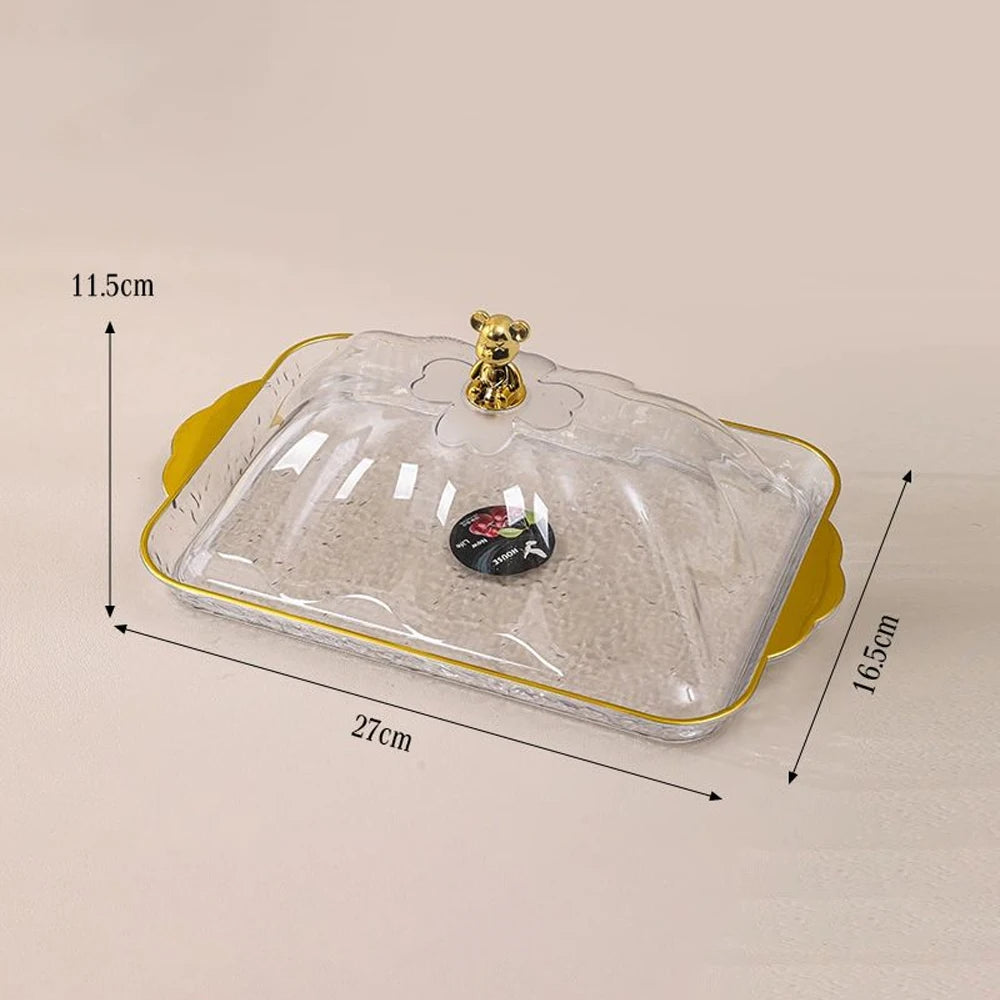 Dessert Fruit Tray with Lid