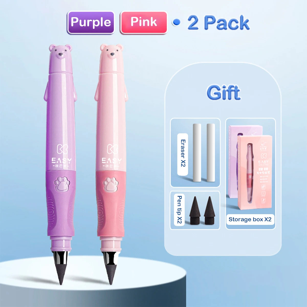 Set Little White Bear Eternal Pencil