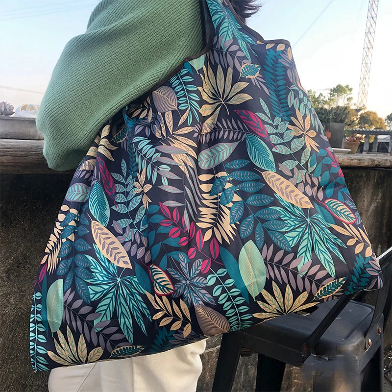 Large Capacity Foldable Shopping Tote Bag