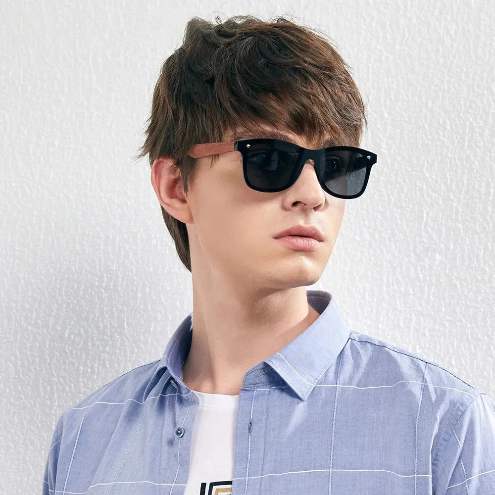 KINGSEVEN Natural Wooden Sunglasses